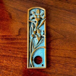 Restoration Hardware Doorbell Plaque